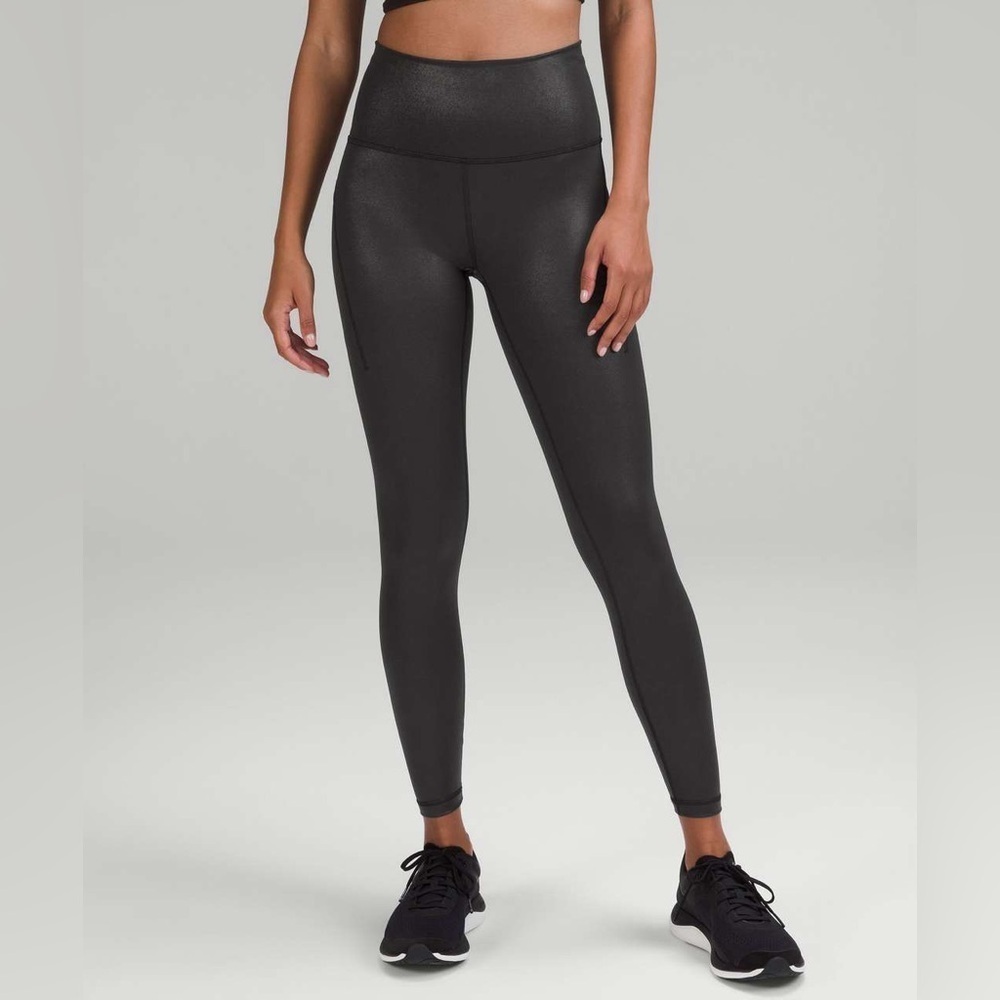 Lululemon Wunder Train High-Rise Tight with Pockets “Foil Size 4
